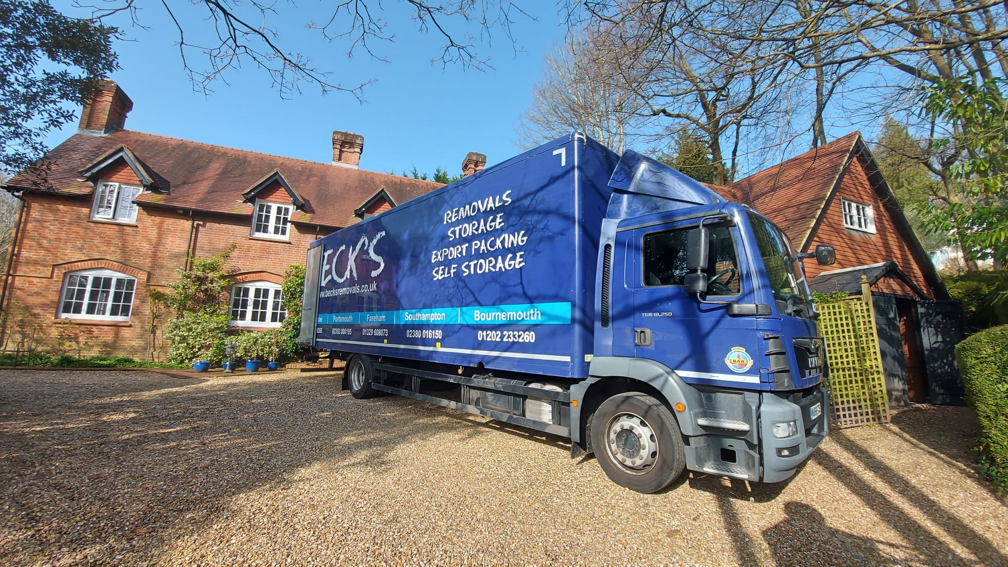 Beck's Removals and storage London