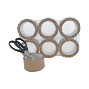 PACKING TAPE BUDGET 2" BROWN 66M